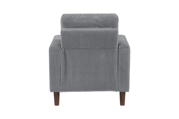 9520GRY Seating-Crandall Collection 2pc Set: Sofa, Love