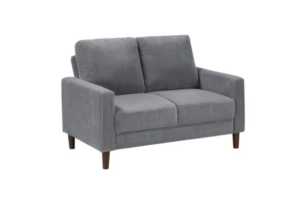 9520GRY Seating-Crandall Collection 2pc Set: Sofa, Love