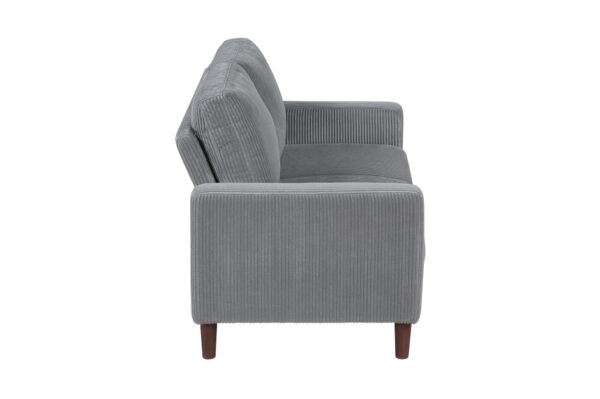 9520GRY Seating-Crandall Collection 2pc Set: Sofa, Love