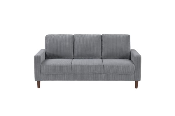 9520GRY Seating-Crandall Collection 2pc Set: Sofa, Love