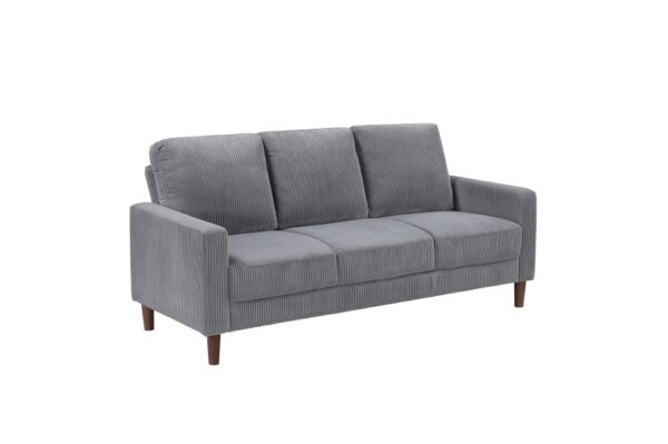 9520GRY Seating-Crandall Collection 2pc Set: Sofa, Love