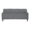 9520GRY Seating-Crandall Collection 2pc Set: Sofa, Love