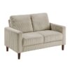 9520TPE Seating-Crandall Collection 2pc Set: Sofa, Love