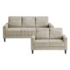 9520TPE Seating-Crandall Collection 2pc Set: Sofa, Love