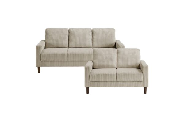 9520TPE Seating-Crandall Collection 2pc Set: Sofa, Love
