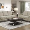 9520TPE Seating-Crandall Collection 2pc Set: Sofa, Love