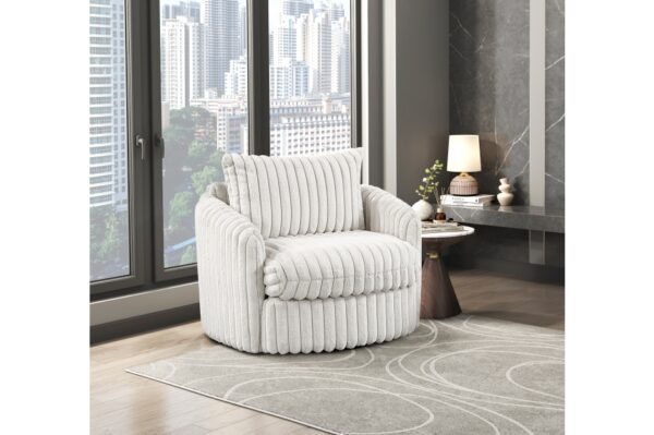 9539BEG Seating-Tomball Collection Oversized Chaise Lounge