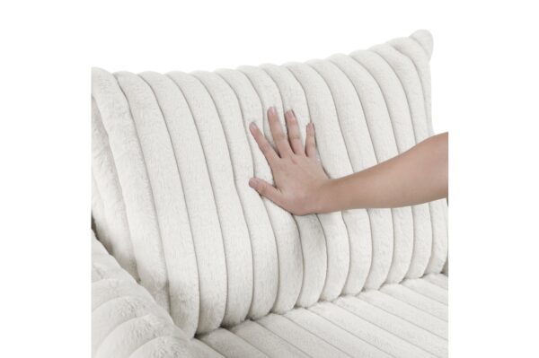 9539BEG Seating-Tomball Collection Oversized Chaise Lounge
