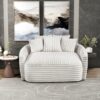 9539BEG Seating-Tomball Collection Oversized Chaise Lounge