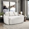 9539BEG Seating-Tomball Collection Oversized Chaise Lounge
