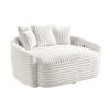 9539BEG Seating-Tomball Collection Oversized Chaise Lounge