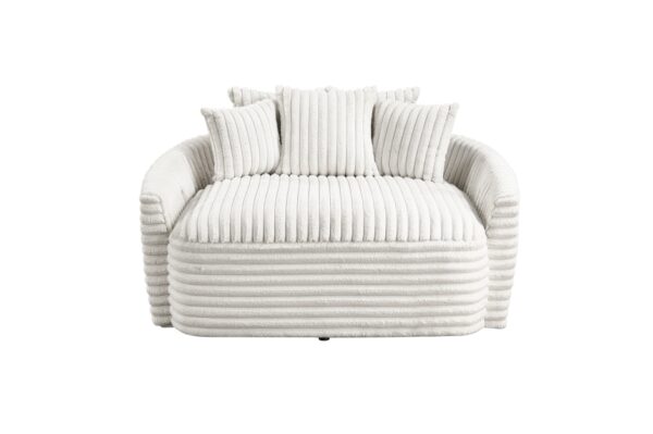 9539BEG Seating-Tomball Collection Oversized Chaise Lounge