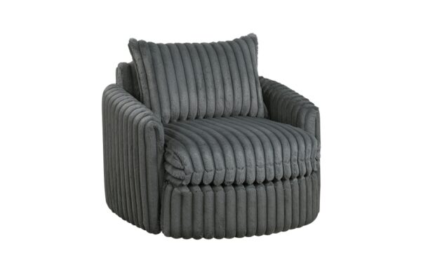 9539DGY Seating-Tomball Collection Oversized Chaise Lounge