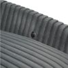 9539DGY Seating-Tomball Collection Oversized Chaise Lounge