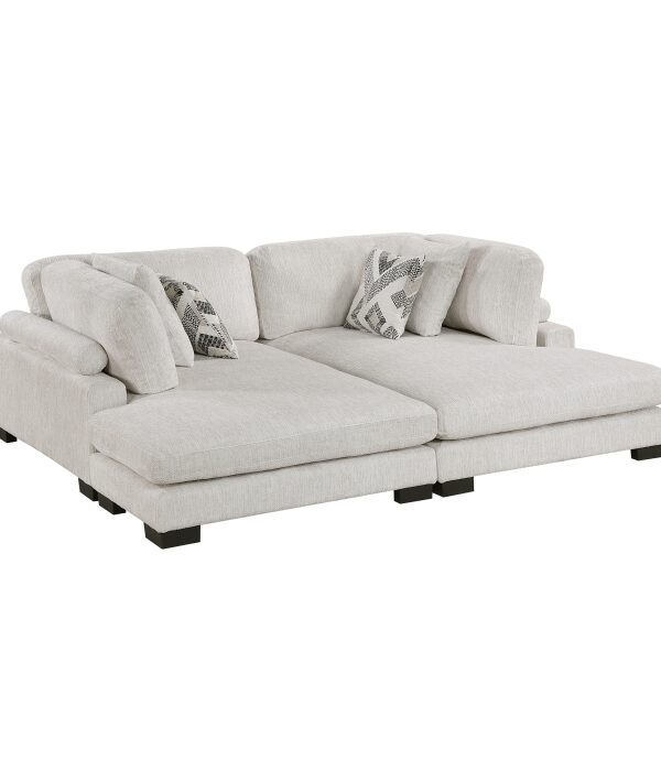9555BEG*2VC 2-Piece Chaises