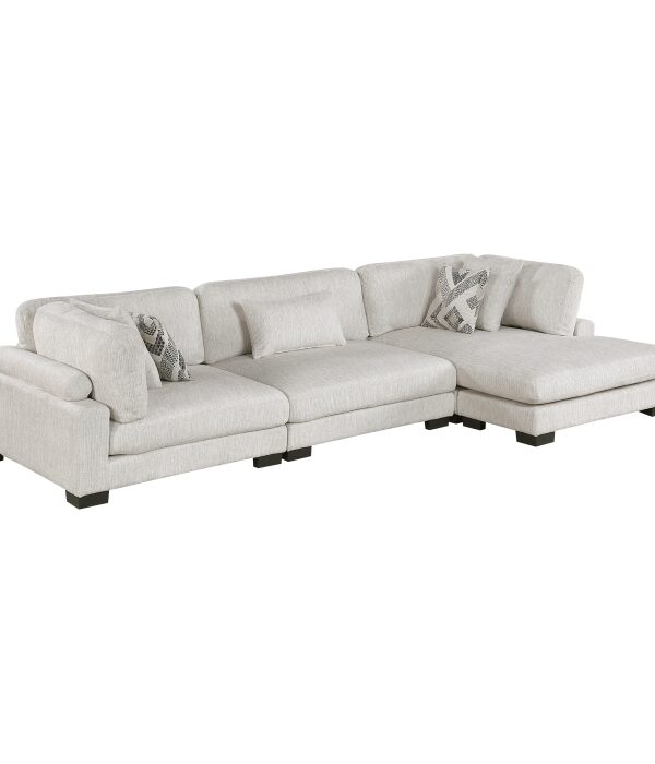 9555BEG*3CRACVC 3-Piece Modular Sectional wi...