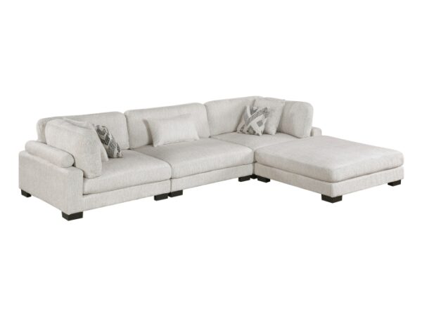 9555BEG*42CRACOT 4-Piece Modular Sectional wi...