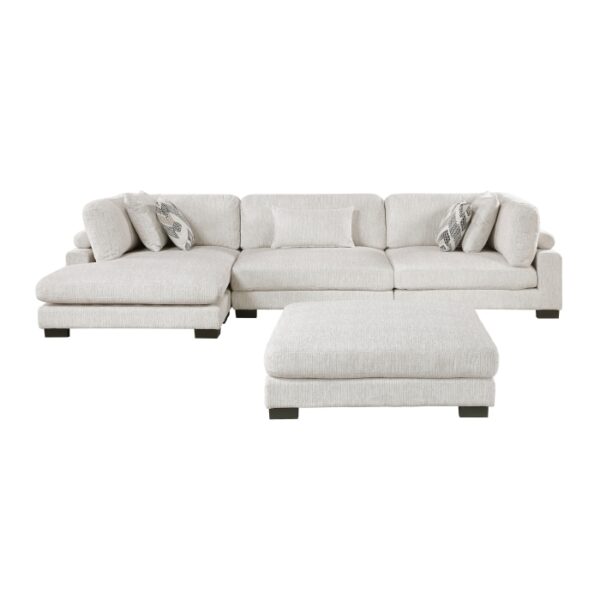 9555BEG*4CRACVCOT 4-Piece Modular Sectional wi...