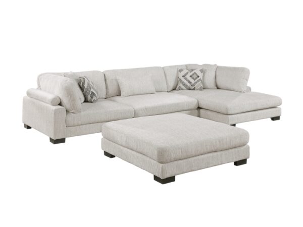 9555BEG*4CRACVCOT 4-Piece Modular Sectional wi...
