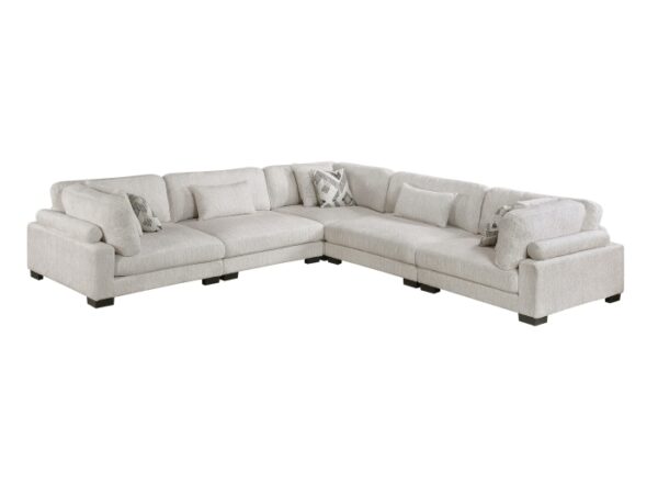 9555BEG*53CR2AC 5-Piece Modular Sectional