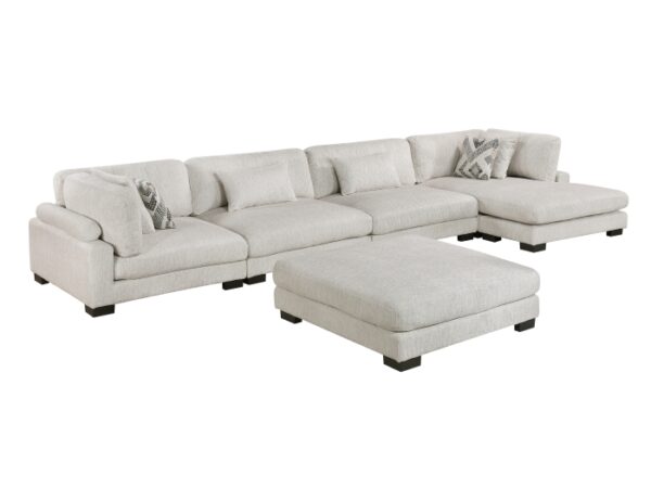 9555BEG*5CR2ACVCOT 5-Piece Modular Sectional wi...