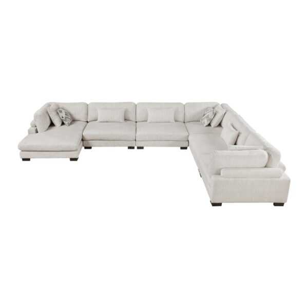 9555BEG*62CR3ACVC 6-Piece Modular Sectional wi...