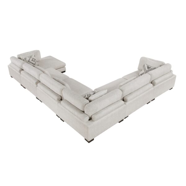 9555BEG*62CR3ACVC 6-Piece Modular Sectional wi...