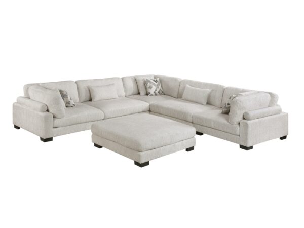 9555BEG*63CR2ACOT 6-Piece Modular Sectional wi...