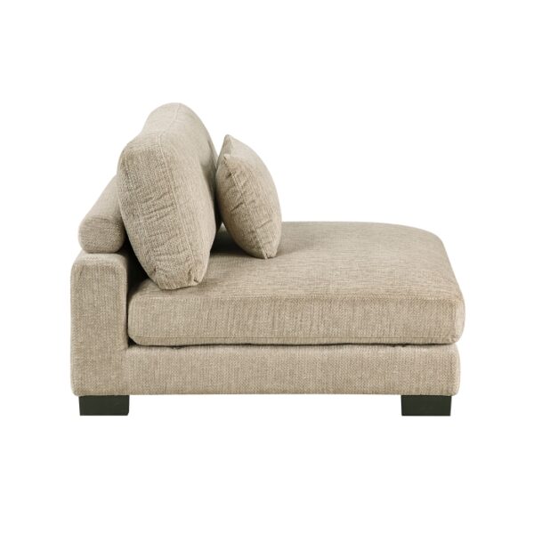 9555BRW*42CRACOT 4-Piece Modular Sectional wi...