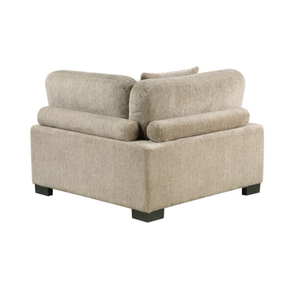 9555BRW*42CRACOT 4-Piece Modular Sectional wi...