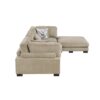 9555BRW*42CRACOT 4-Piece Modular Sectional wi...