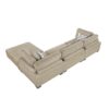 9555BRW*42CRACOT 4-Piece Modular Sectional wi...