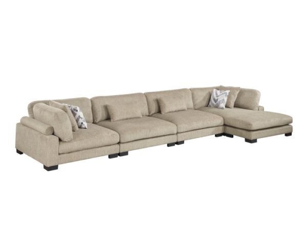 9555BRW*4CR2ACVC 4-Piece Modular Sectional wi...