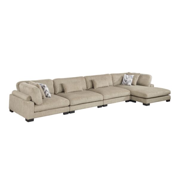9555BRW*4CR2ACVC 4-Piece Modular Sectional wi...