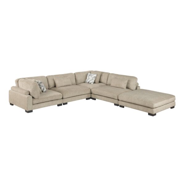 9555BRW*52CR2ACOT 5-Piece Modular Sectional wi...