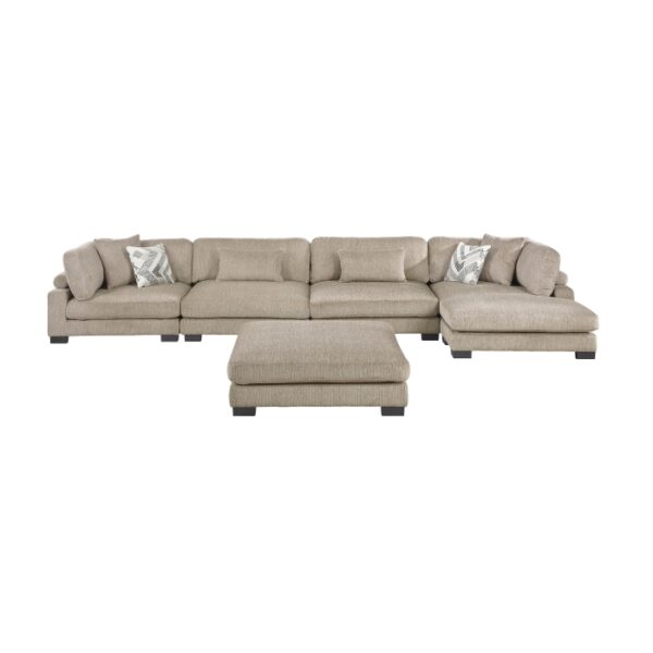 9555BRW*5CR2ACVCOT 5-Piece Modular Sectional wi...