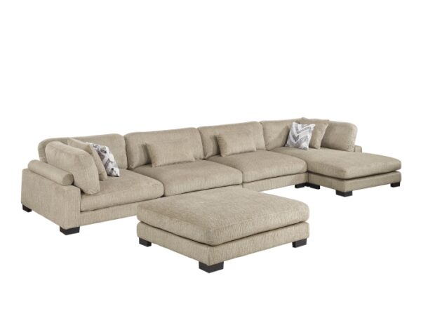 9555BRW*5CR2ACVCOT 5-Piece Modular Sectional wi...