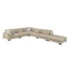 9555BRW*62CR3ACOT 6-Piece Modular Sectional wi...