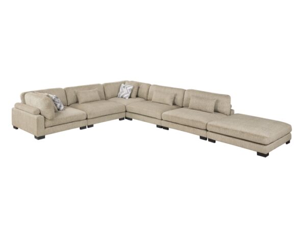 9555BRW*62CR3ACOT 6-Piece Modular Sectional wi...