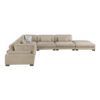 9555BRW*62CR3ACOT 6-Piece Modular Sectional wi...