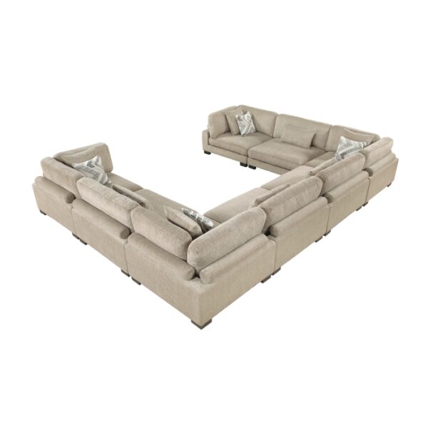 9555BRW*84CR4AC 8-Piece Modular Sectional