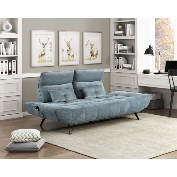 9556BUE-3PW Sofa with Power Adjustable S...