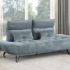 9556BUE Seating-Quonsett Collection Sofa with Power Adjustable S...