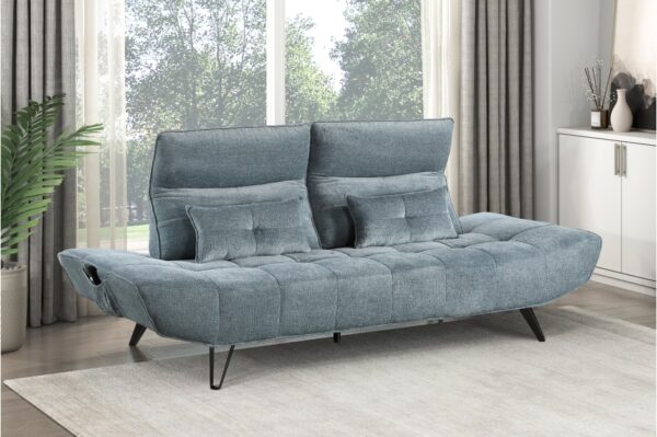 9556BUE Seating-Quonsett Collection Sofa with Power Adjustable S...