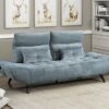 9556BUE Seating-Quonsett Collection Sofa with Power Adjustable S...