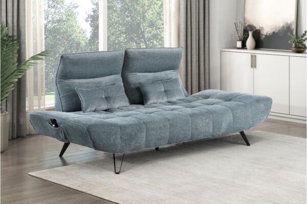 9556BUE Seating-Quonsett Collection Sofa with Power Adjustable S...