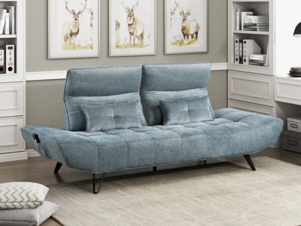 9556BUE Seating-Quonsett Collection Sofa with Power Adjustable S...