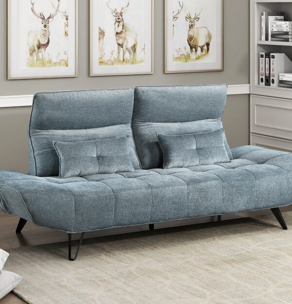 9556BUE Seating-Quonsett Collection Sofa with Power Adjustable S...
