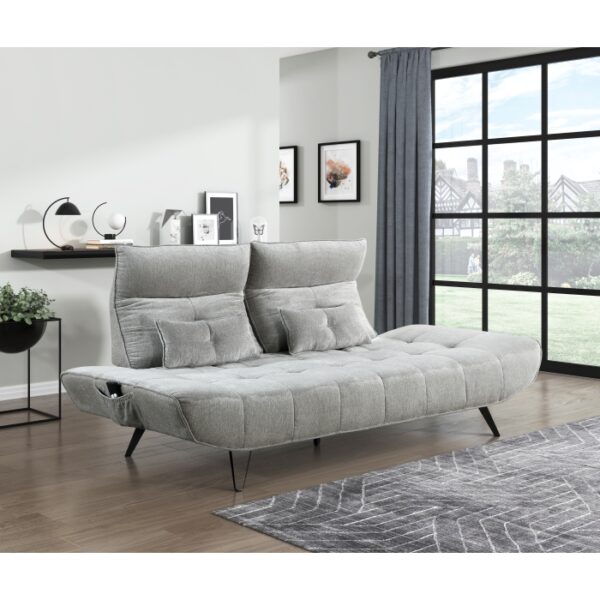 9556GRY-3PW Sofa with Power Adjustable S...