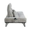9556GRY Seating-Quonsett Collection Sofa with Power Adjustable S...